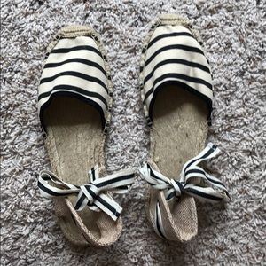 Soludos classic stripe espadrille sandals